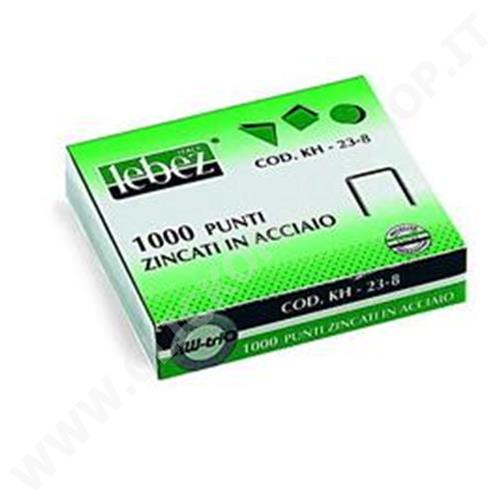 CF10 PUNTI METALLICI LEBEZ SCATOLA 1.000PT KH-23-8 PER ALTI SPESSORI